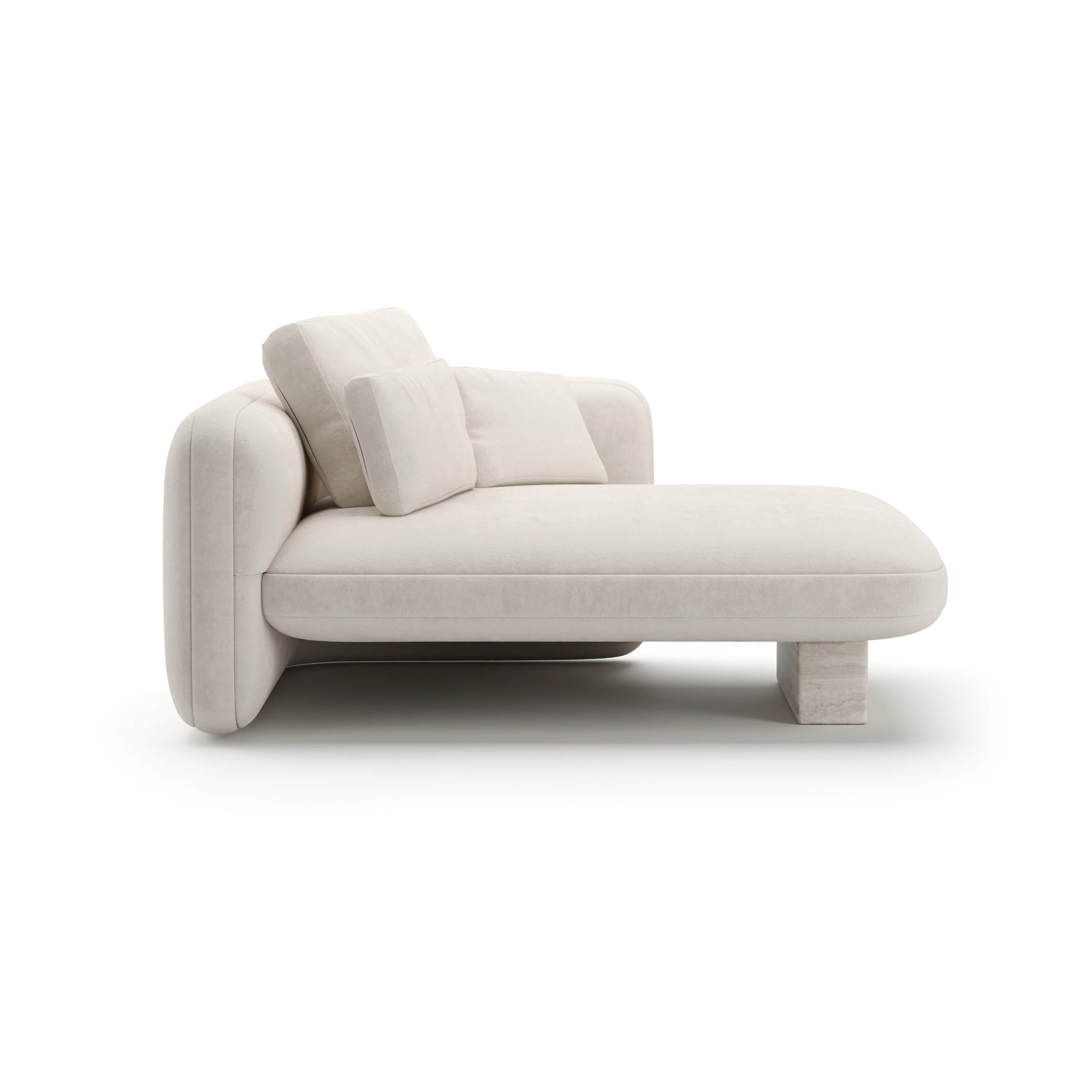 Overlap Raf Chaise Ecru - Image 3