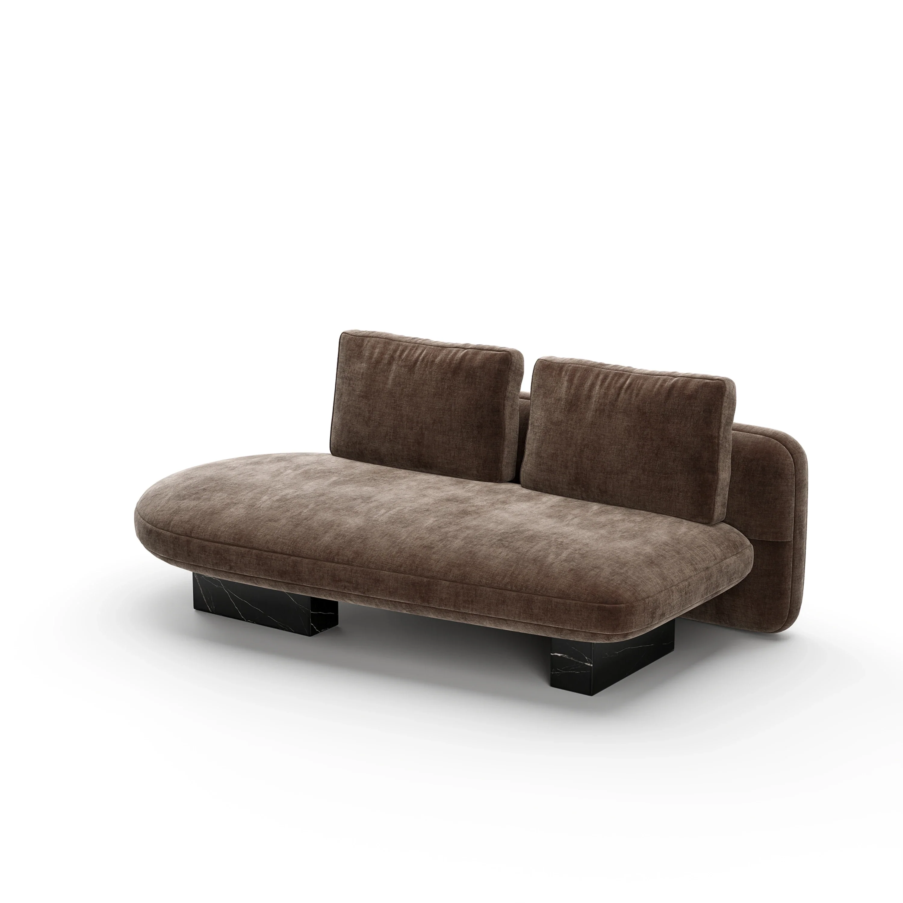 Overlap Raf Armless Bumper Dk Taupe - Image 3