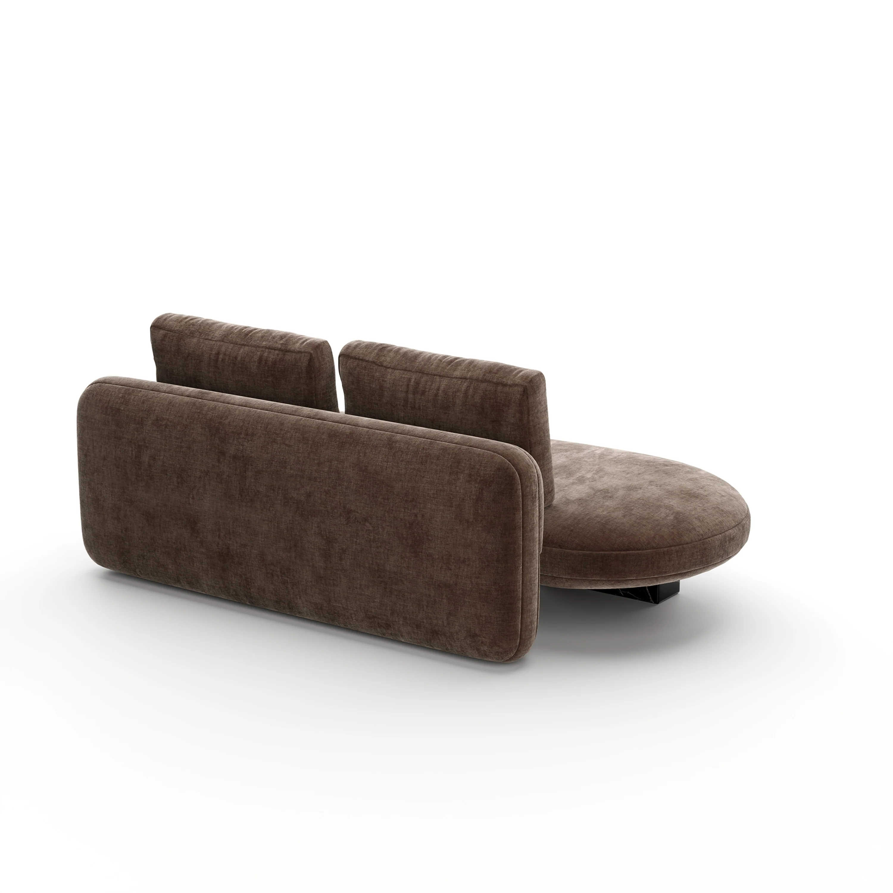 Overlap Raf Armless Bumper Dk Taupe - Image 5