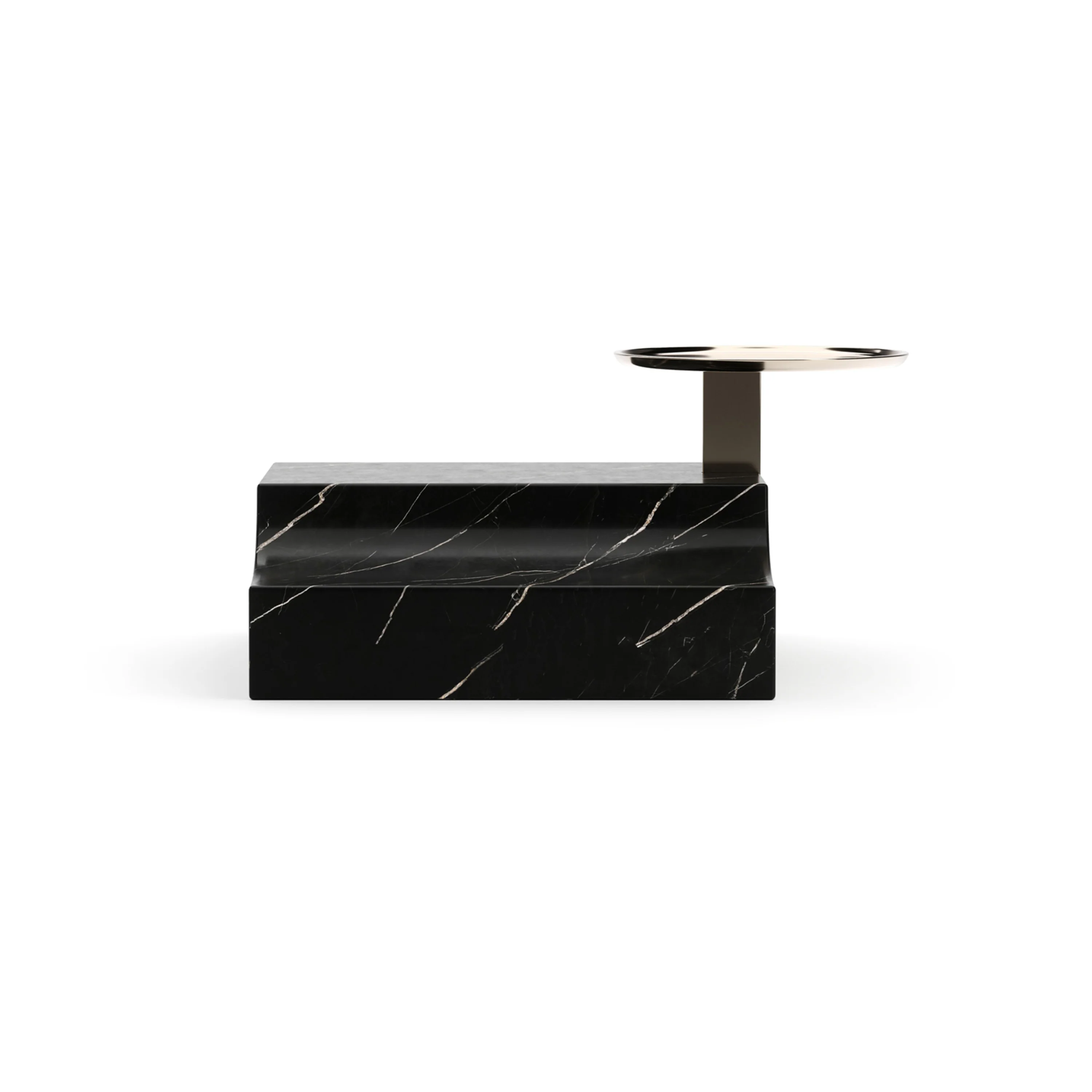 Overlap Rectangle Wedge Base Dark - Image 4