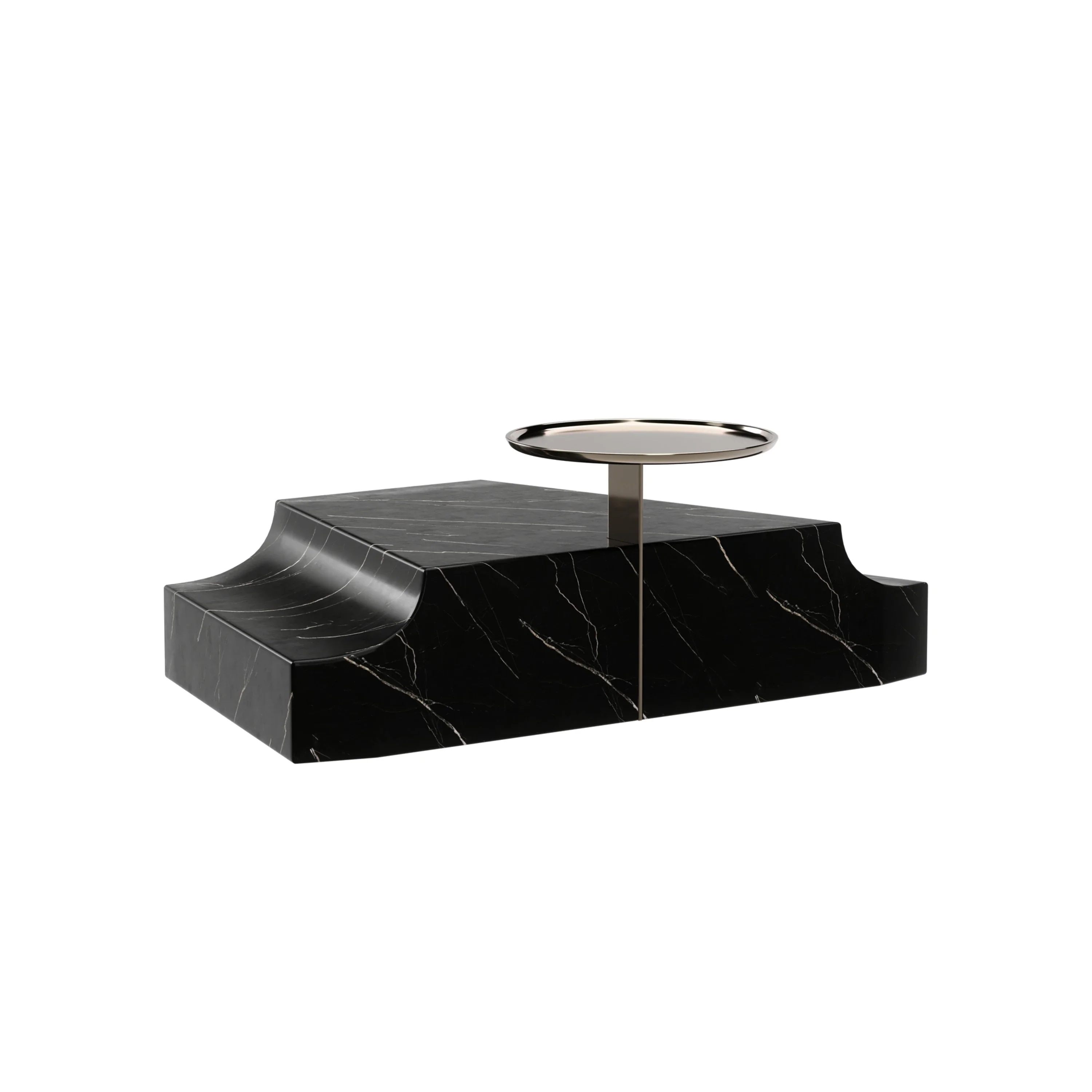 Overlap Triangular Wedge Base Dark - Image 4