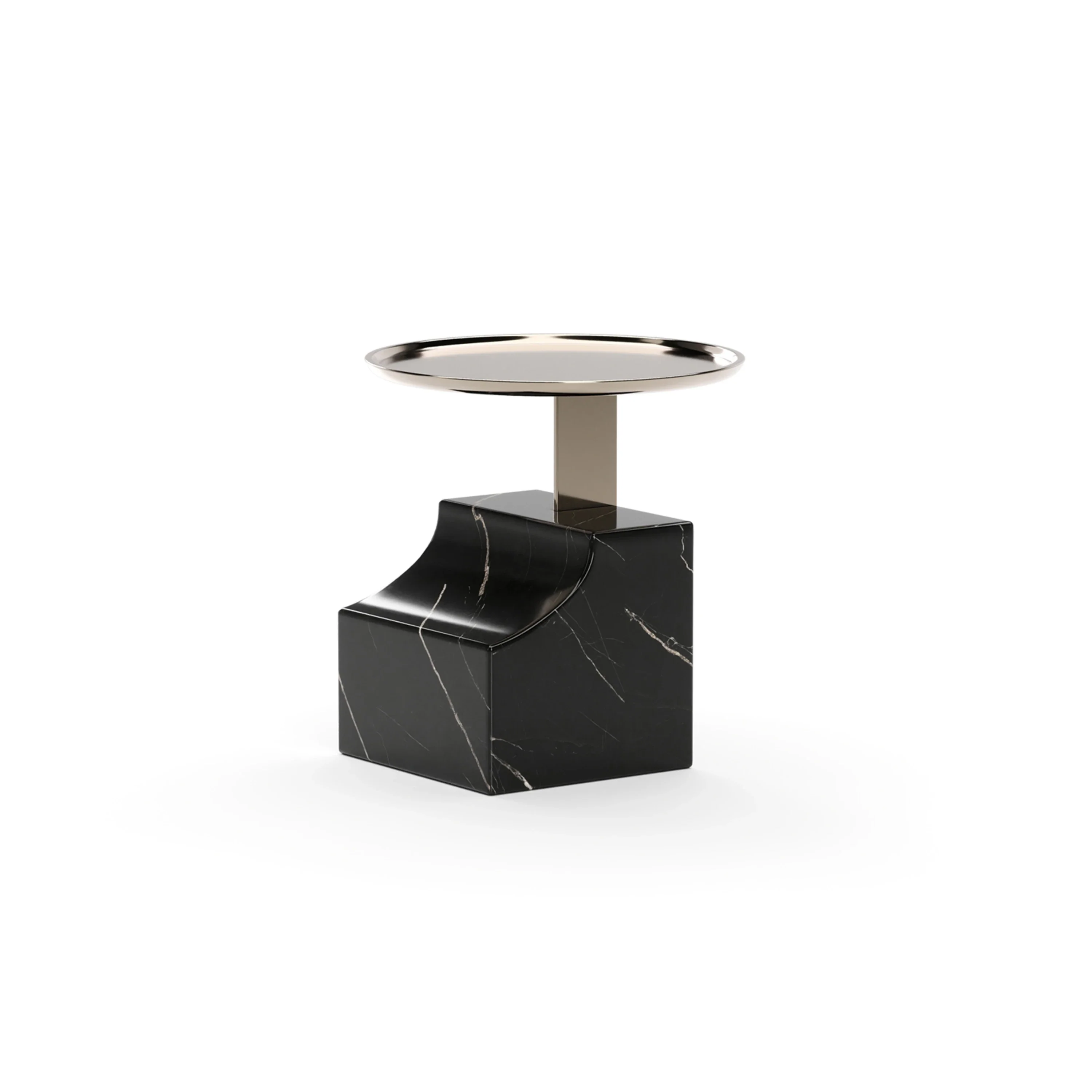 Overlap Sectional Accent Table Dark - Image 4