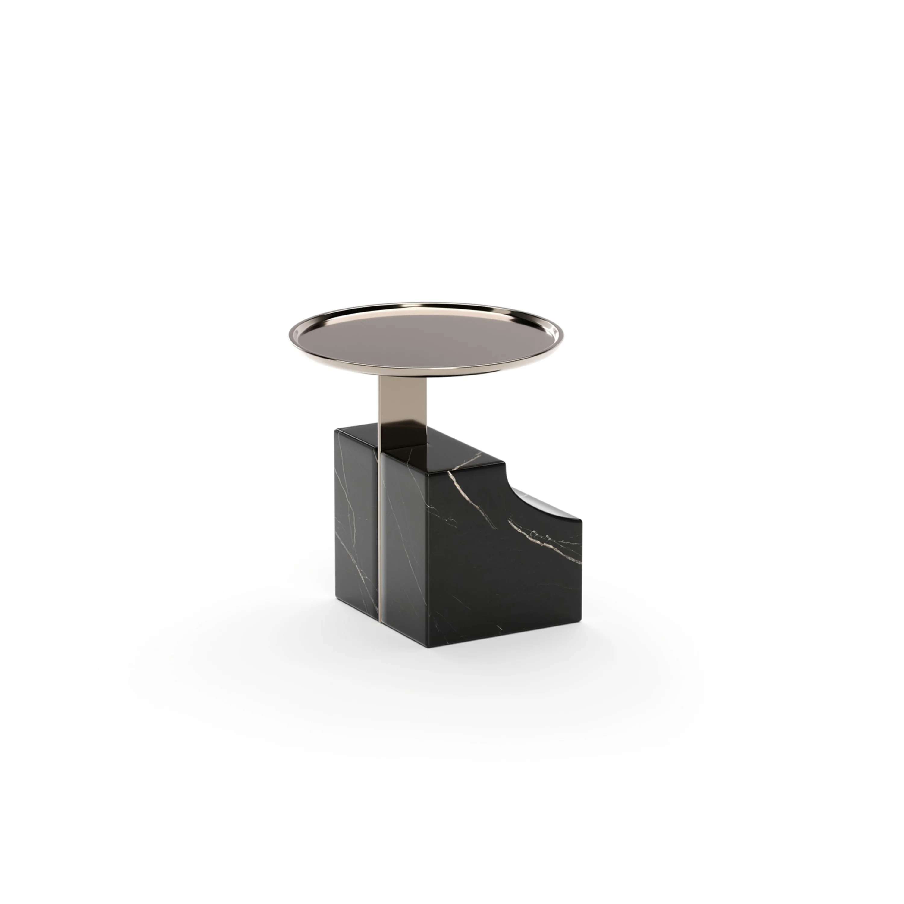 Overlap Sectional Accent Table Dark - Image 6